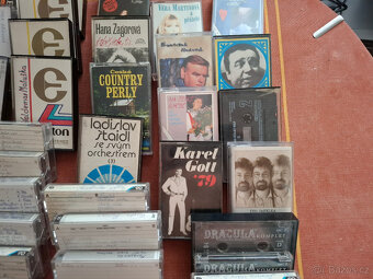 Prodám retro kazetový přehrávač Technics +kazety - 8