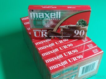 MC Audiokazeta Kazeta MAXELL UR 90 Nová zabalená - 8