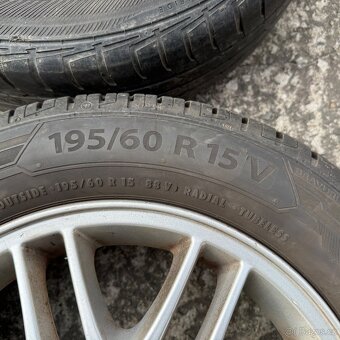 15" original Ford Focus - 195/60/15 vzorek 8mm - 4x108 - 8