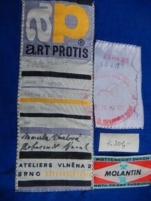 Tapiserie netkaná ART PROTIS Brno, manželé Vrzalovi - 8