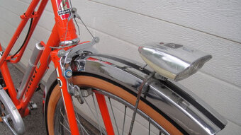 Peugeot, 1976, nádherné dámské kolo, oranžová barva - 8