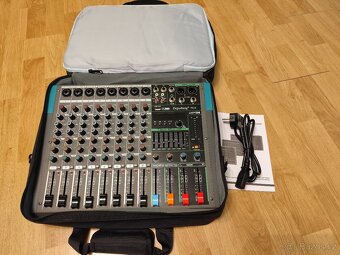 Prodám mixpult 8 Channel+4ks bezdrátové UHF mikrofony - 8