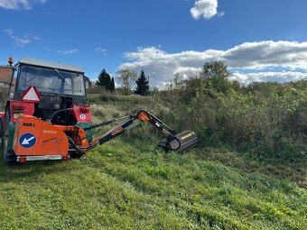 Prodám traktor Zetor 7745 s příkopovým mulčovačem - 8