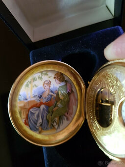 Kapesní hodinky Reuge s válcovou hudební skříňkou - 8