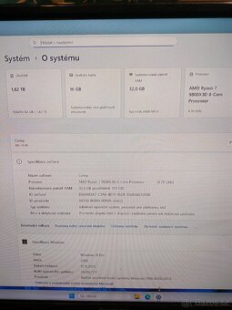 Nový RX9070XT; AMD 7 9800x3D; DDR5 32GB; X870E; SSD 2TB - 8