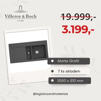 Villeroy & Boch výprodej — luxusní sanitární keramika - 8