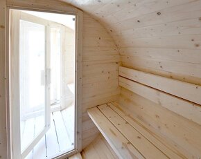 DOVOZ GRATIS - Sudová sauna, sauna, venkovní sauna, fínska - 8
