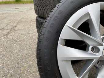 Originální alu kola Škoda Rotare 5x112 r17, pneu 205/55 r17 - 8