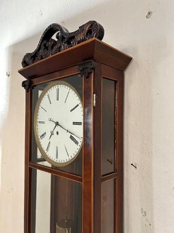 Hodiny biedermeier originál - dachle. - 8