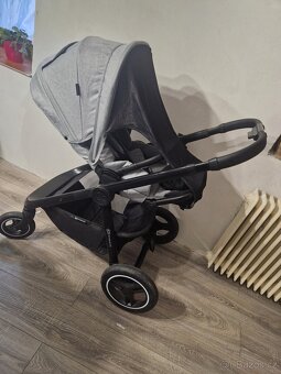 KINDERKRAFT Kočárek kombinovaný Everyday 2v1 Light Grey - 8