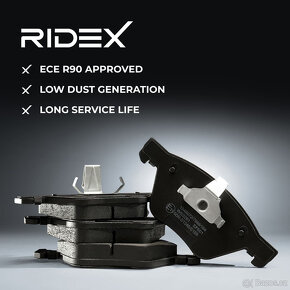 Brzdové destičky Ridex 402B0029 NOVÉ - 8