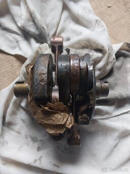 Originální nova kliková hřídel K750 M72 M62 Dněpr Ural - 8