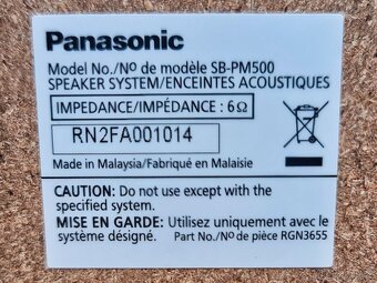 Panasonic SC-PM600, BT, USB, MP3 ve stavu nového + 15 CD - 8