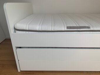 Rozkládací postel s úložným prostorem - 8