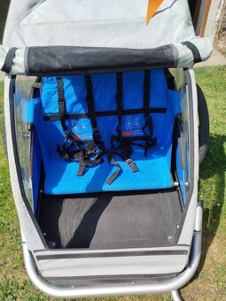dvoumístný dětský vozík za kolo Croozer XLC Duo - 8