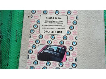 odkládací vak pod plato Škoda Fabia I (6Y) DMA410001 - 8