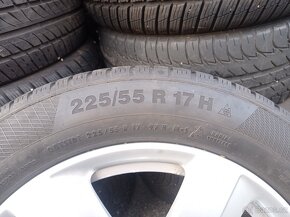 Originální ALU kola Audi  225/55 R17 zimní pneu - 8