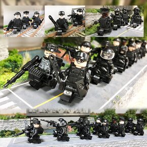 Rôzne sety vojakov (8ks) - typ lego, nové, nehrané - 8