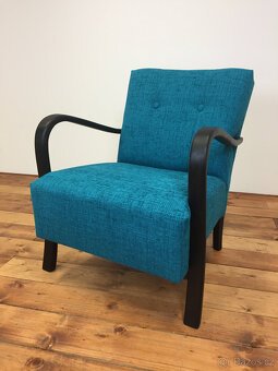 Krásné retro křeslo po kompletní renovaci - TOP - 8