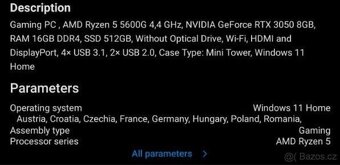 Herní PC – Acer Nitro, téměř nový (používán 1 týden) - 8