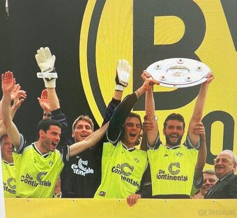 Borussia Dortmund fotbalovy dres XL Patrik Berger 95/96 - 8