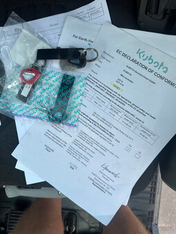 Minibagr KUBOTA U27-4,2262mth,Hydraulické upínání - 8