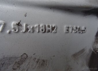 Alu disky originál Volvo, 18", 5x108, ET 50,5 , šíře 7,5J - 8