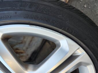 17"letní alu sada Mallory 5x112 origo Golf 6 Touran Caddy - 8