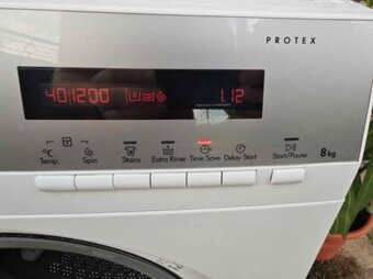 AEG A+++,8kg, Fuzzy logic, tichá,30min prog., parní programy - 8