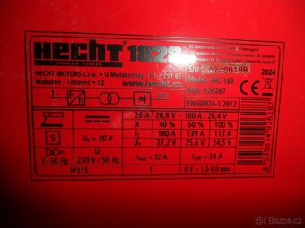 Invertorová svářečka MMA - HECHT 1828 - 8