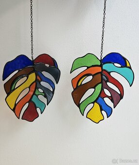 Vitrážový List Monstera - 8