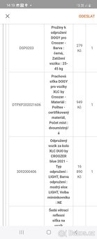 XLC DUO by CROOZER 2021. ( pro Dvě děti) Jogingovy set+ ada - 8