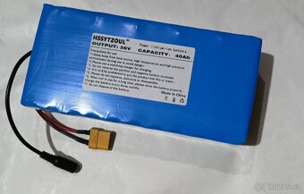 Li-ion BATERIE s BMS 36V/42V 11,2Ah / 404Wh 20x9,5x7cm NOVÉ - 8