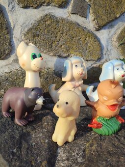 Retro gumové hračky 2. - 8