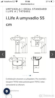 Umyvadlo Ideal Stamdard - 8
