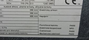 Kachlová krbová kamna s příslušenstvím - 8