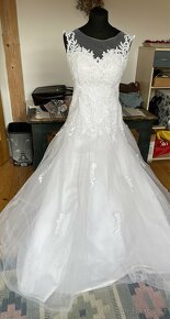 Svatební šaty za nízkou ceku - 8