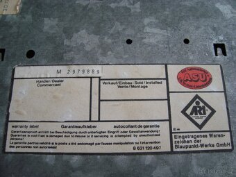 Autorádio Blaupunkt Lubeck CR - 8