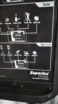 ozvučení  Superlux SP108 - 8