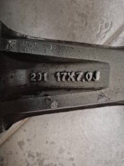 ALU kola s pneu r17 5x112 VW - 8