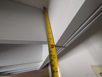IKEA knihovna Brusali Rack, bílá - 8