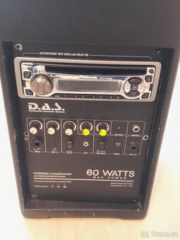 Reproduktor a 2 mikrofony D. A. S. - 60 W - 8