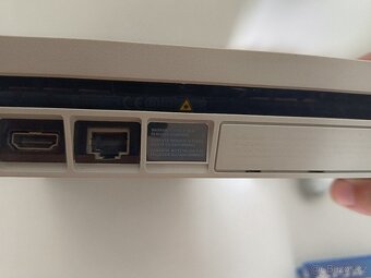 PS4 Slim White 500GB, originál ovladač + 3 hry / PlayStation - 8