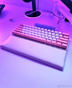 Razer Huntsman Mini + 3 spirálové kabely + krytky Razer - 8