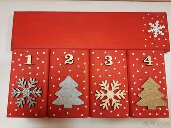 Dřevěné adventní svícny - 8