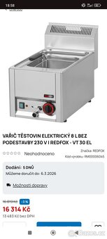 Vařič těstovin REDFOX - 8
