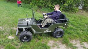 Mini Jeep Willys 150ccm pro deti a dospele - 8
