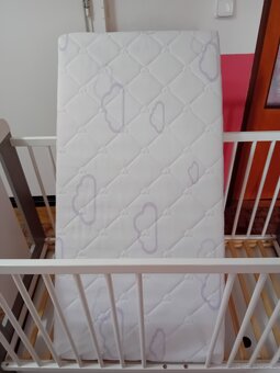 Postýlka a úložným prostorem + kvalitní matrace - 8