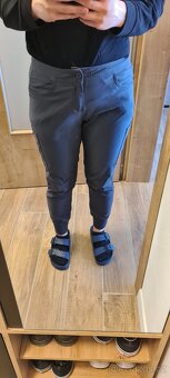Dámské šedé kalhoty Prana Halle Jogger - 8