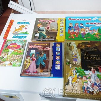Knihy leporela puzzle knihy první čtení - 8